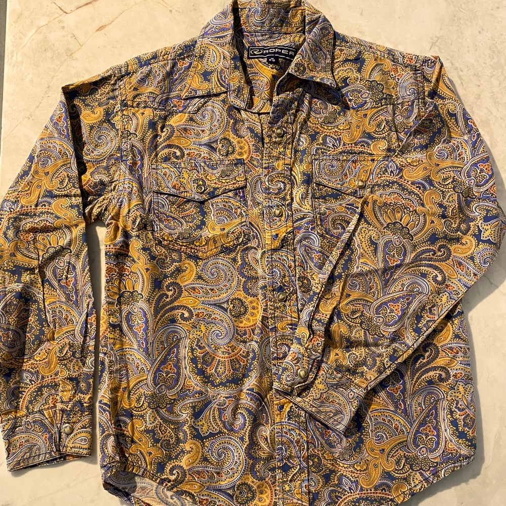 Western Ropers shirt.